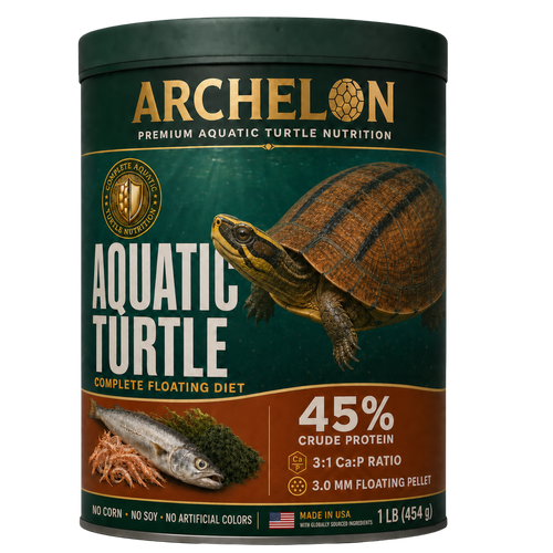 Archelon Aquatic Turtle Nutrition 1 lb canister